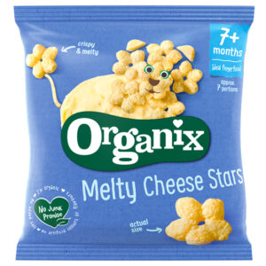 ΒΙΟΛΟΓΙΚΟ ΣΝΑΚ MELTY CHEESE STARS Χ/ΓΛ "ORGANIX"- 20gr