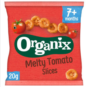 ΒΙΟΛΟΓΙΚΟ ΣΝΑΚ MELTY TOMATO SLICES Χ/ΓΛ "ORGANIX"- 20gr