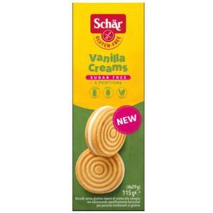 ΜΠΙΣΚΟΤΑ ΜΕ ΓΕΜΙΣΗ ΚΡΕΜΑ ΒΑΝΙΛΙΑΣ Χ/ΓΛ Χ/Λ "SCHAR"- 115gr