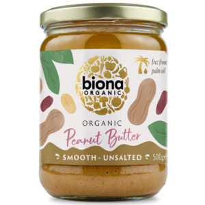 ΒΙΟΛΟΓΙΚΟ ΦΥΣΤΙΚΟΒΟΥΤΥΡΟ SMOOTH  Χ/ΑΛ "BIONA"- 500gr