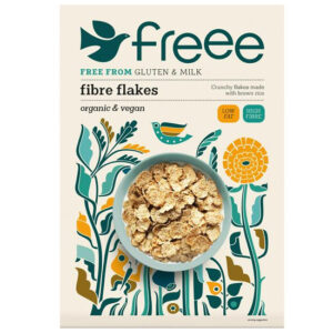 ΒΙΟΛΟΓΙΚΕΣ ΝΙΦΑΔΕΣ ΚΑΣΤΑΝΟΥ ΡΥΖΙΟΥ FIBRE FLAKES "FREEE"- 375gr