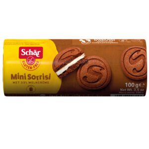 ΜΠΙΣΚΟΤΑ ΚΑΚΑΟ ΜΕ ΓΕΜΙΣΗ ΚΡΕΜΑ MINI SORRISI Χ/ΓΛ "SCHAR"- 100gr