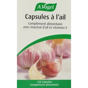 GARLIC CAPS (KNOBLAUCH KAPS) "A.VOGEL"- 120pcs