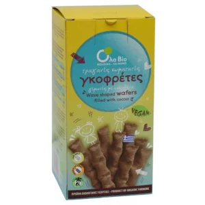 ΠΟΥΡΑΚΙΑ ΜΕ ΣΟΚΟΛΑΤΑ VEGAN "ΌΛΑ ΒΙΟ"- 140gr