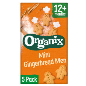 ΒΙΟΛΟΓΙΚΑ ΜΙΝΙ ΜΠΙΣΚΟΤΑ GINGERBREAD MEN "ORGANIX"- 100gr