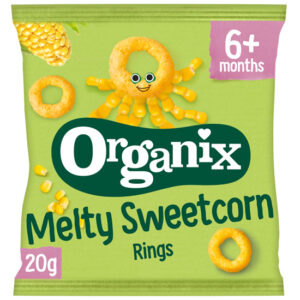 ΒΙΟΛΟΓΙΚΟ ΣΝΑΚ MELTY SWEETCORN Χ/ΓΛ "ORGANIX"- 20gr