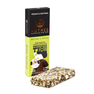 ENERGY BAR ΜΕ ΜΑΤΣΑ ΚΑΙ ΜΑΥΡΗ ΣΟΚΟΛΑΤΑ Χ/ΓΛ "NUTREE"- 60gr