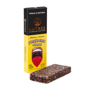 ENERGY BAR ΜΕ ΦΡΑΟΥΛΑ ΚΑΙ ΠΡΑΛΙΝΑ Χ/ΓΛ "NUTREE"- 60gr