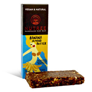 ENERGY BAR ΜΕ ΜΠΑΝΑΝΑ ΚΑΙ ΑΜΥΓΔΑΛΟΒΟΥΤΥΡΟ Χ/ΓΛ "NUTREE"- 60gr