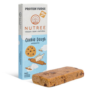 PROTEIN FUDGE ΜΕ ΜΠΙΣΚΟΤΟ (COOKIE DOUGH) Χ/ΓΛ "NUTREE"- 60gr
