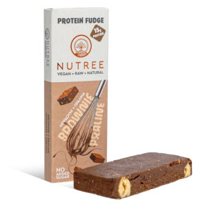 PROTEIN FUDGE ΜΕ ΜΠΡΑΟΥΝΙ ΚΑΙ ΠΡΑΛΙΝΑ Χ/ΓΛ  "NUTREE"- 60gr