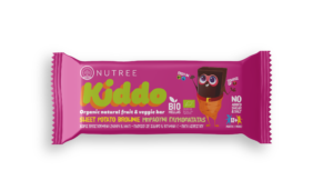 ΒΙΟΛΟΓΙΚΗ ΜΠΑΡΑ KIDDO ΜΕ ΜΠΡΑΟΥΝΙ ΓΛΥΚΟΠΑΤΑΤΑΣ Χ/ΓΛ "NUTREE"- 30gr