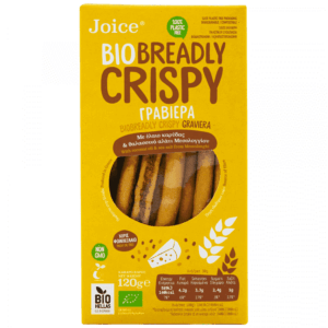 ΒΙΟΛΟΓΙΚΑ BREADLY CRISPY ΓΡΑΒΙΕΡΑ ''JOICE''- 120gr