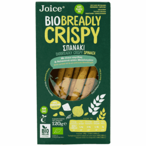 ΒΙΟΛΟΓΙΚΑ BREADLY CRISPY ΣΠΑΝΑΚΙ ''JOICE''- 120gr
