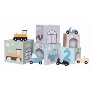 STACKING CUBES VEHICLES 1-5 "JABADABADO"