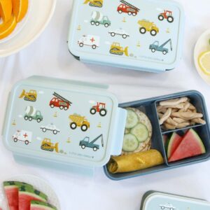 BENTO LUNCH BOX:VEHICLES "LITTLE LOVELY COMPANY"