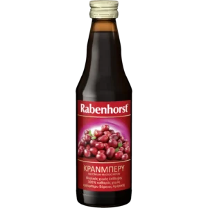 ΒΙΟΛΟΓΙΚΟΣ ΧΥΜΟΣ ΚΡΑΝΜΠΕΡΡΥ ΜΙΝΙ "RABENHORST"- 330ml