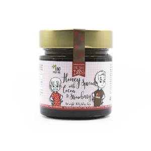 ΑΛΕΙΜΜΑ ΜΕΛΙΟΥ ΜΕ ΚΑΚΑΟ ΚΑΙ ΦΡΑΟΥΛΑ ''THE BEE BROS'- 300gr