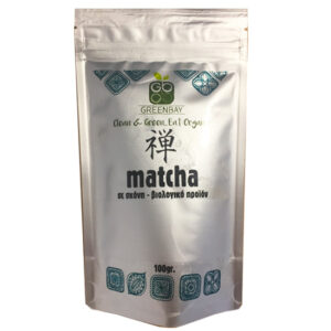 ΒΙΟΛΟΓΙΚΗ ΣΚΟΝΗ MATCHA ''GREENBAY''- 100gr