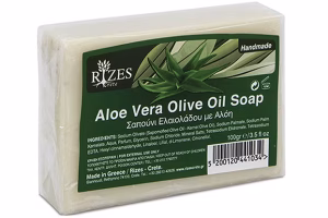 ALOE VERA ΣΑΠΟΥΝΙ ΕΛΑΙΟΛΑΔΟΥ "RIZES"- 100gr
