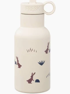 NORDIC THERMOS BOTTLE RABBIT SANDSHELL "FRESK"- 350ml