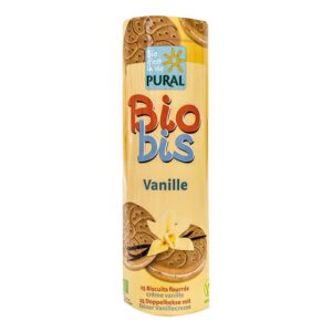 ΒΙΟΛΟΓΙΚΑ ΜΠΙΣΚΟΤΑ ΜΕ ΓΕΜΙΣΗ ΒΑΝΙΛΙΑ "PURAL"- 300gr
