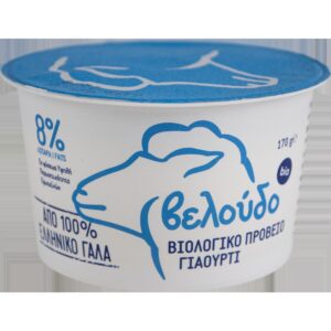 ΒΙΟΛΟΓΙΚΟ ΓΙΑΟΥΡΤΙ ΠΡΟΒΕΙΟ "ΒΕΛΟΥΔΟ"-170gr