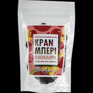 ΒΙΟΛΟΓΙΚΑ ΚΡΑΝΜΠΕΡΙ ΑΠΟΞ. "ΒΙΟΑΓΡΟΣ"- 85gr