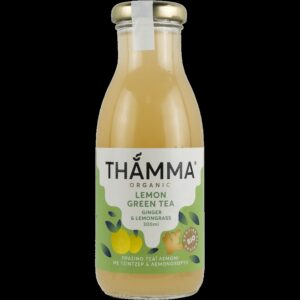 ΒΙΟΛΟΓΙΚΟ ICE TEA ΠΡΑΣΙΝΟ ΤΣΑΙ ΛΕΜΟΝΙ ''THAMMA''- 300ml