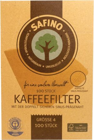 ΒΙΟΛΟΓΙΚΑ ΦΙΛΤΡΑ ΚΑΦΕ No.4 SAFINO