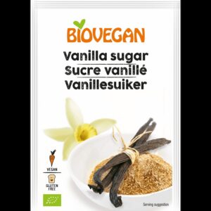 ΒΙΟΛΟΓΙΚΗ ΖΑΧΑΡΗ ΒΑΝΙΛΙΑΣ BOURBON "BIOVEGAN"- 4x8gr