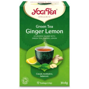 ΒΙΟΛΟΓΙΚΟ TEA GREEN GINGER LEMON "YOGI"- 30,6gr