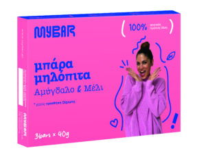 ΜΠΑΡΑ ΜΗΛΟΠΙΤΑ (ΣΥΝΑΤΣΑΚΗ) "MYBAR"- 3x40gr