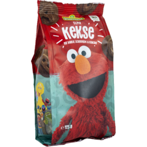 ΒΙΟΛΟΓΙΚΑ ΜΠΙΣΚΟΤΑ ELMO ΚΑΚΑΟ ΑΛΕΥΡΙ ΝΤΙΝΚΕΛ SESAME STREET - 125gr