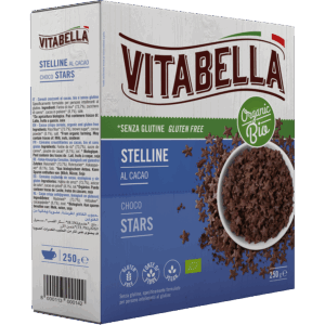 ΒΙΟΛΟΓΙΚΑ CHOCO STARS Χ/ΓΛ "VITABELLA"- 250gr