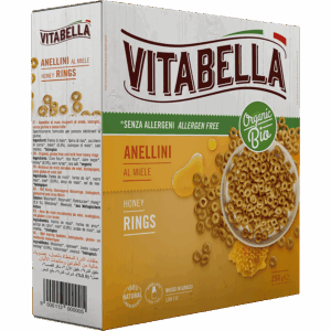 ΒΙΟΛΟΓΙΚΑ HONEY RINGS Χ/ΓΛ "VITABELLA"- 250gr