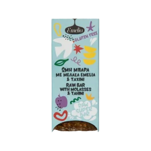 ΜΠΑΡΑ ΜΕ ΜΕΛΑΣΑ ΚΑΙ ΤΑΧΙΝΙ Χ/ΓΛ "EMELIA"- 45gr