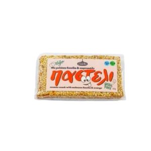 ΠΑΣΤΕΛΙ ΜΕ ΜΕΛΑΣΑ "EMELIA" & ΠΟΡΤΟΚΑΛΙ  Χ/ΓΛ - 50gr