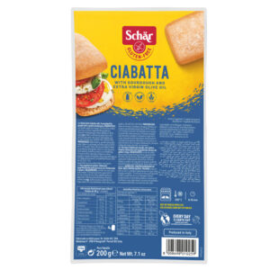 CIABATTA ΛΕΥΚΑ ΨΩΜΑΚΙΑ Χ/ΓΛ "SCHAR"- 200gr